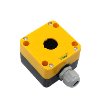 LAY5-JBPN1single hole control push Button box with cable connector